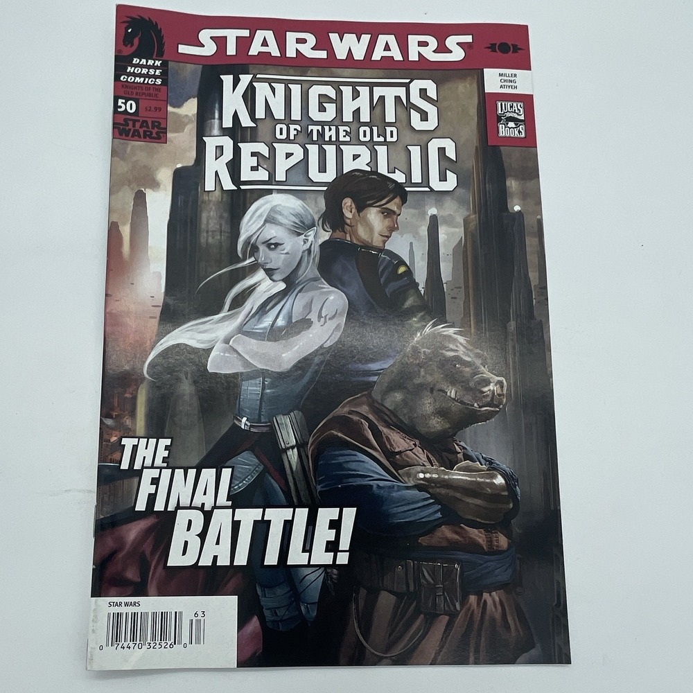 Star Wars KOTOR #50 NEWSSTAND Final Issue Knights Old Republic Dark Horse 2010